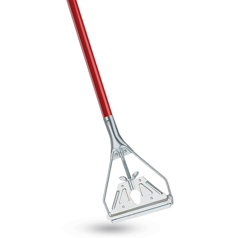 Libman Commercial 981 Steel Mop Handle, 60" - 6/Pack
