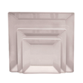PS3208W Thunder Group Passion White 8-1/4" Square Melamine Plate-Thunder Group