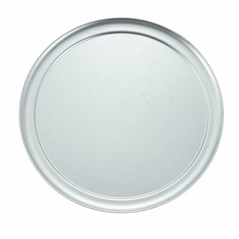 Winco APZT-13 13" Round Wide-Rim Aluminum Pizza Pan