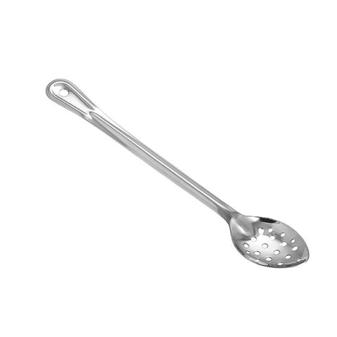 Winco BSPT-15 15" Perforated Stainless Steel Basting Spoon