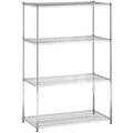 WS1454C Wire Shelf 14"W x 54"L Chrome-GSW USA