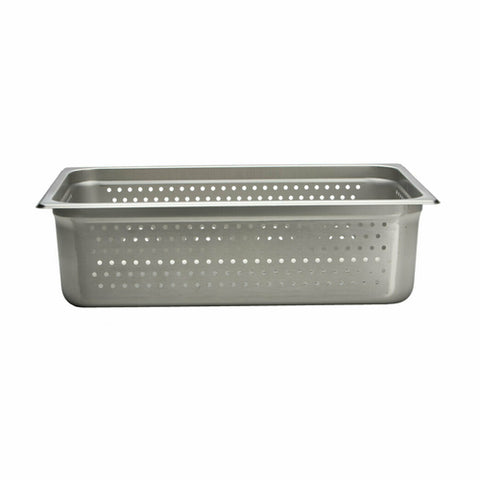 Libertyware 9006P Full Size 6 Inch Perforated Anti-Jam Stainless Steel Food Pan