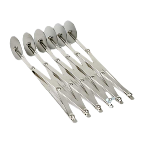 SLADD06 Thunder Group 6-Wheel Stainless Steel Adjustable Dough Divider-Thunder Group