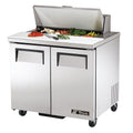 TSSU-36-08-HC True 36" 2-Door Refrigerated Sandwich/Salad Prep Table-True MFG Co.