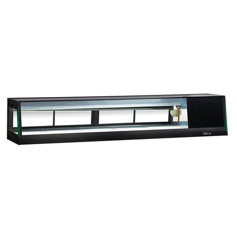 Turbo Air SAS-70L-N 70" Straight Glass Refrigerated Sushi Display Case - Left Side Compressor