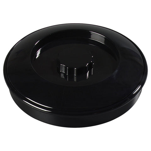 Carlisle FoodService Products 047503 Black Polypropylene Tortilla Server with Lid, 7-1/4"