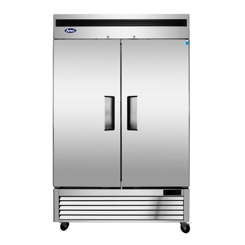 Atosa MBF8507GR Bottom Mount Two-Door Reach-In Refrigerator
