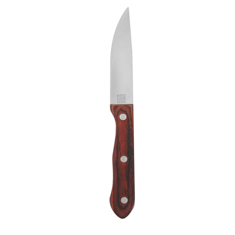 ZWILLING J.A. Henckels 1019393 Dark Brown Pakka Wood Jumbo Fine Edge Steak Knife Set