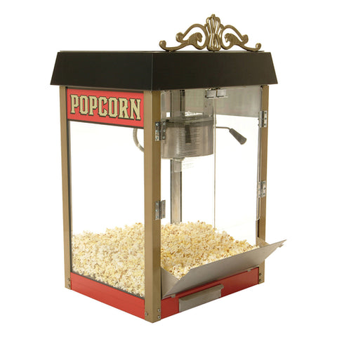 11060 Winco Street Vendor 6 oz. Red Popcorn Machine