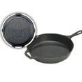 L10SK3BS Lodge 12" Cast Iron Skillet w/ Boy Scout Logo on Bottom-Lodge Manufacturing
