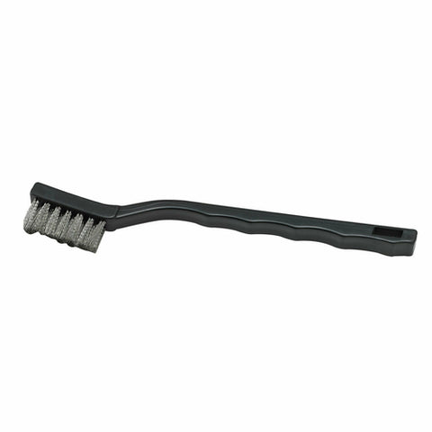 BR-7S Winco 7" Mini-Scratch Utility Brush w/ Stainless Steel Wire Bristles-WINCO