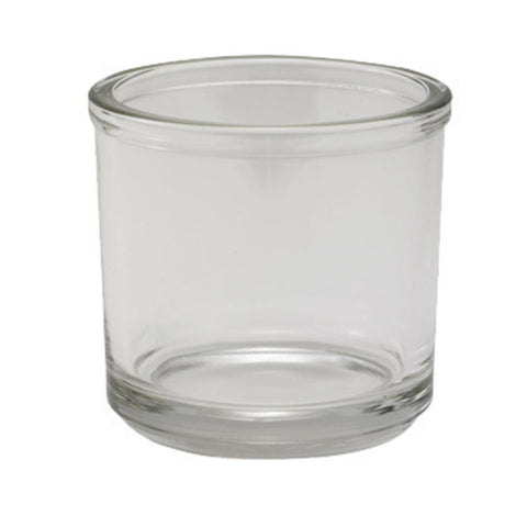 Winco CJ-7G 7 oz Clear Round Glass Condiment Jar