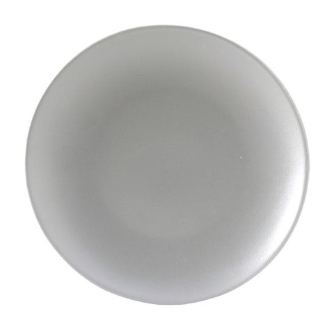 VGA-090 Tuxton Matte Gray 9" Coupe China Plate-Tuxton China