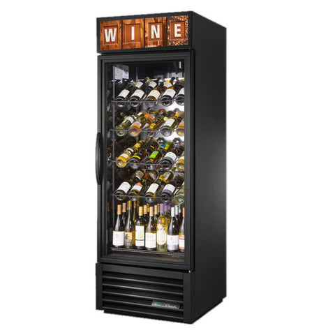 True Manufacturing GDM-23W-HC~TSL01 27" Single-Section Wine Merchandiser Refrigerator