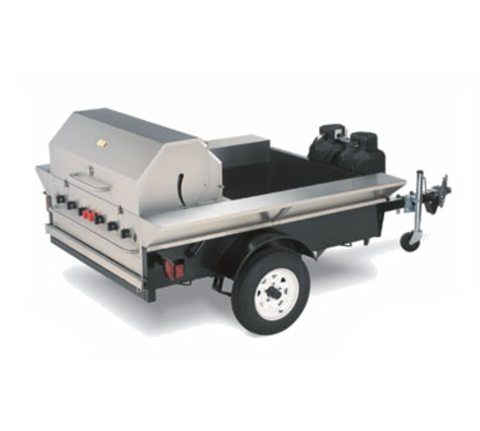 CV-TG-2 Crown Verity 48" Towable Grill Tailer with Open Bed-CROWN VERITY INC.