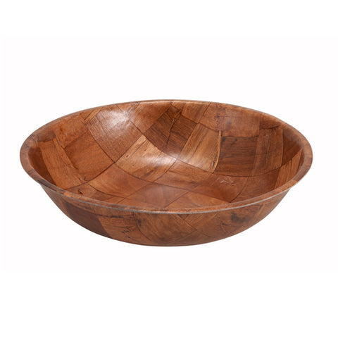 WWB-18 Winco 18" Woven Wood Salad Bowl-WINCO