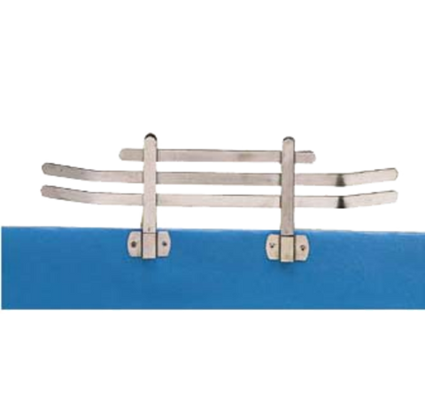 CS125 American Metalcraft 15-1/2" x 5" Menu Holder-American Metalcraft