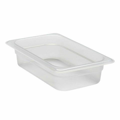 Cambro 42PP190 1/4 Size Translucent Polypropylene Food Pan - 2 1/2" Deep