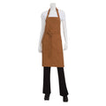 ABKV053NTM0 Chef Works 34"L x 30"W Rockford Bib Apron-CHEF WORKS