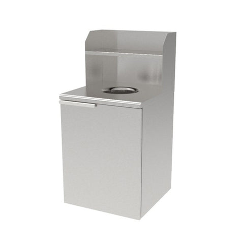E-STBC-262652 Enhanced 32 Gallons Stainless Steel Waste Receptacle
