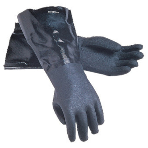 1217EL San Jamar 17" Neoprene One-Size Dishwashing Gloves-CFS Brands