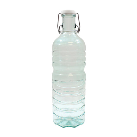 Tablecraft 6632 Authentic Collection Water Bottle with Wire Bail Stopper, 1.5 Liters
