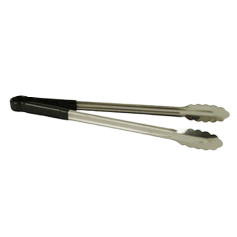 SLTG810B Thunder Group 10" Stainless Steel Tong With Non-Slip Blue Handle