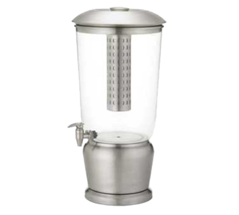 Tablecraft Products 85 - 5 Gallon Single Upscale Beverage Dispenser with Ice Core and Infuser
