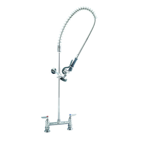 B-0123-B T&S Brass Spring Action Gooseneck, - Eachsyinstall Pre-Rinse Unit - Each