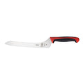 M23890RD Mercer 9" Red Millennia Bread Knife-Mercer Culinary