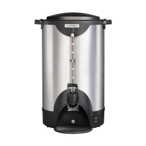 Hamilton Beach Commercial HCU100S 100-Cup Double-Wall Stainless Steel Coffee Urn