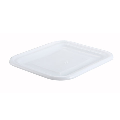 Winco PL-MBC White Mini Bin Cover, Polypropylene