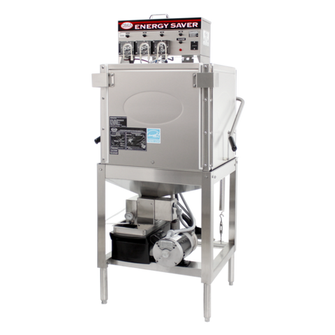 CMA Dishmachines EST-3-D-EXT Low Temp 3-Door Door-Type Dishwasher, 40 Racks/Hr, 115V