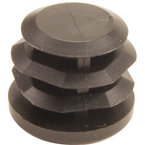 AllPoints 1211100 Round Inside Cap for 7/8" OD Tubing, Black Plastic