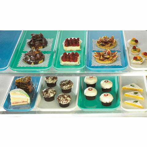 Cambro 830MT148 White Rectangular Market Display Tray 8-7/16" x 30" x 3/4"