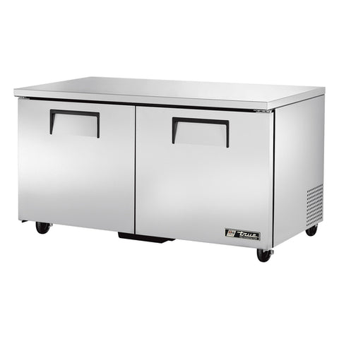 TUC-60-HC True 60" 2-Door Undercounter Refrigerator-True MFG Co.