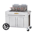 CV-PF-2NG Crown Verity Portable Outdoor Fryer, Double-Tank, 40 Lbs. Capacity, NG-CROWN VERITY INC.