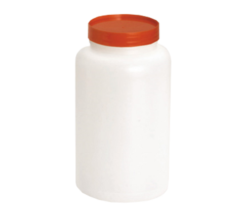 TableCraft JC1064A PourMaster 2 Qt. Backup Container Kit with Assorted Color Caps, 6-Pack