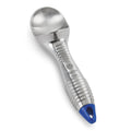 47275 Vollrath #12 (3 Oz.) Blue Aluminum Ice Cream Scoop w/ Ergonomic Textured Handle-VOLLRATH COMPANY