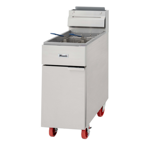 C-F50-LP Migali 50 Lb. Fryer - LP-Migali Industries