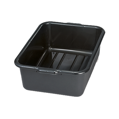 Tablecraft 1537B Black High-Density Polyethylene Bus Box
