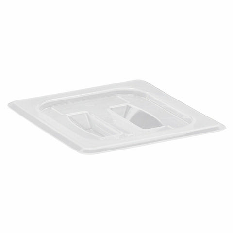 Cambro 60PPCH190 Translucent 1/6 Size Polypropylene Food Pan Cover with Handle