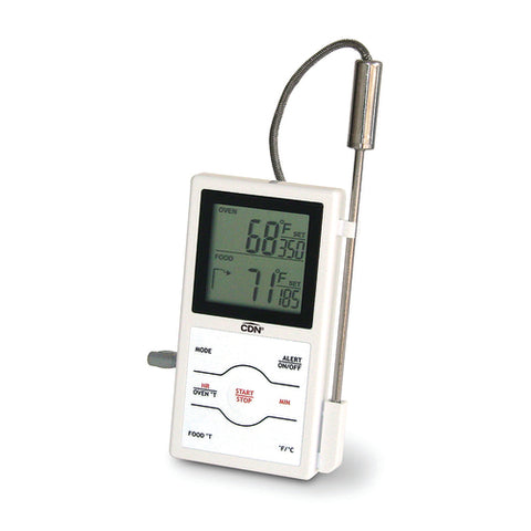 CDN DSP1-W Dual-Sensing Probe Thermometer and Timer