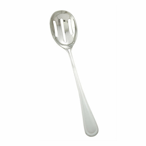 Winco 0030-24 Shangarila Banquet Slotted Serving Spoon, 18/8 Extra Heavyweight Stainless Steel