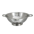 COD-14 Winco 14 Qt. Stainless Steel Colander w/ Base & Handles-WINCO
