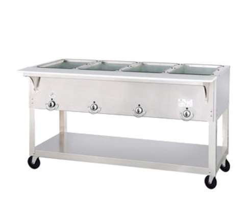 Duke Manufacturing EP304SW Aerohot Portable Electric Hot Food Table, 4 Sealed Wells, 58-3/8 in W