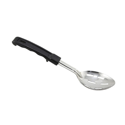 BHSP-11 Winco 11" Heavy-Duty Slotted Basting Spoon w/ Hang Hook