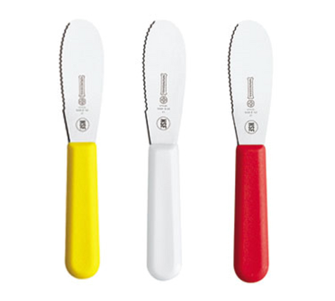 SCRYW5688E-3 Mundial 3-1/2" Serrated Edge Sandwich Spreader 3-Pack