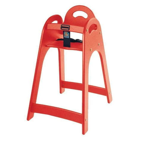 Koala Kare KB105-03KD Red Designer High Chair - Unassembled