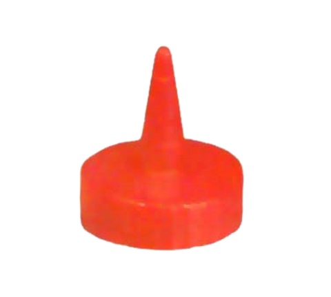 Tablecraft Products 100TK Red Cone Tip Cap for 38mm Squeeze Bottles